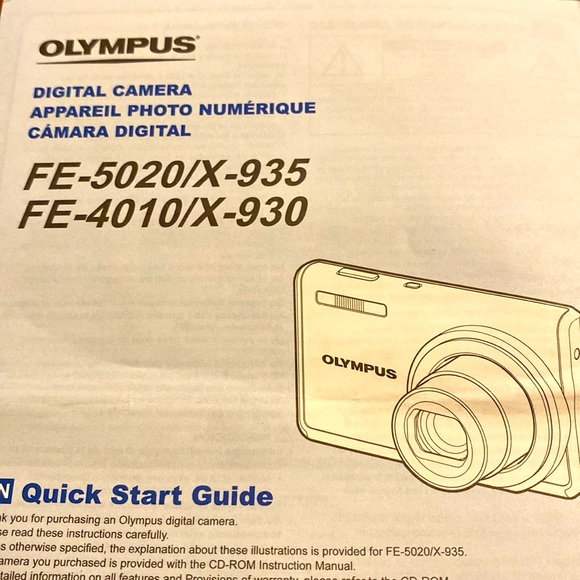 Gifted.  Olympus Digital Camera with all that came with it. Original cost $150. - Picture 6 of 9